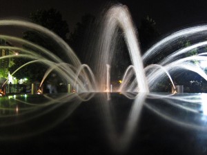 Night Fountain © Brian Clemens