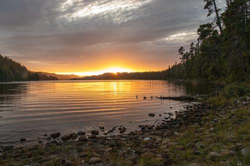 Georgie Lake Sunset © Paul Mahoney