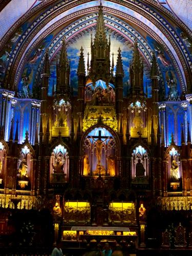Basilica, Montreal © Linda McBride